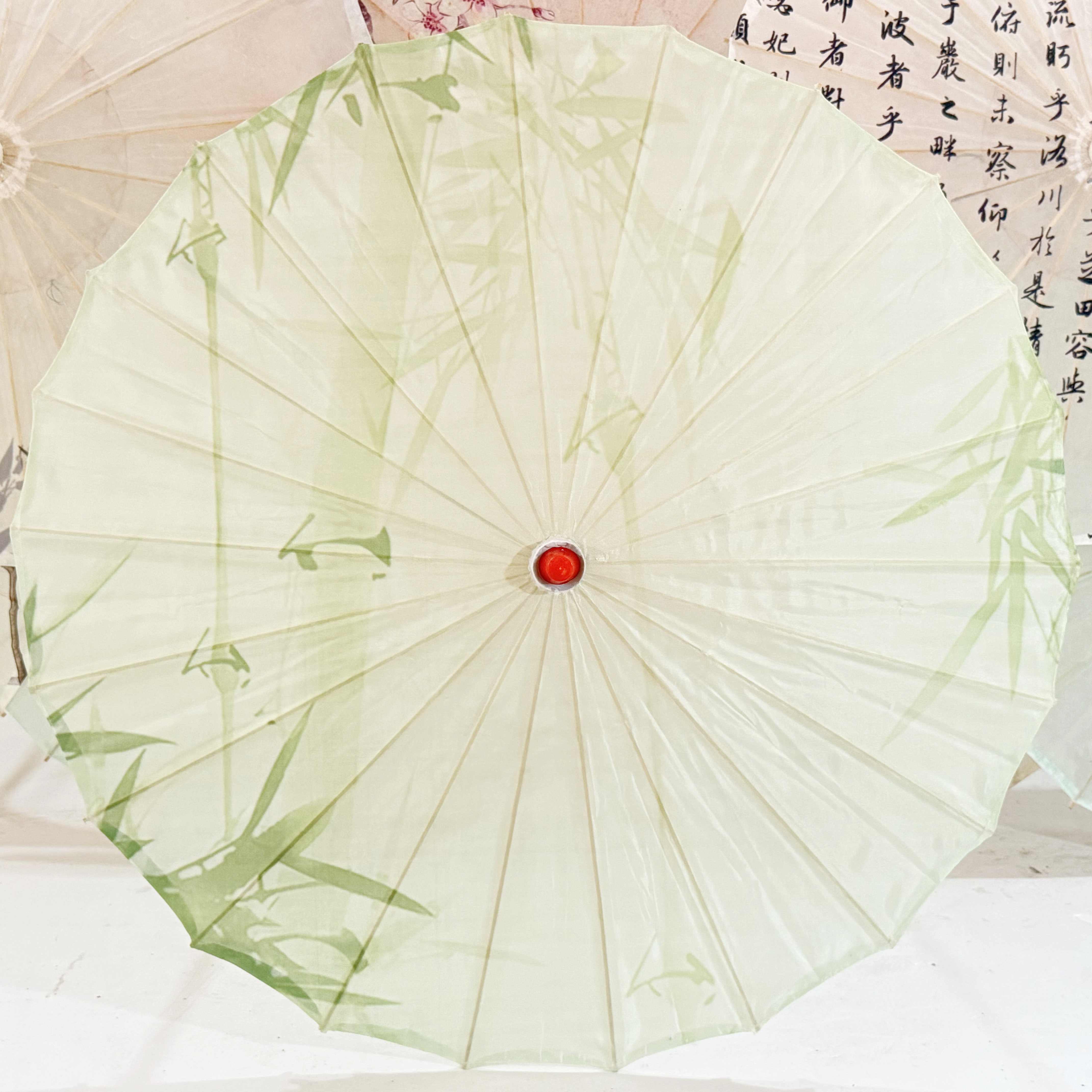 古风印花国风遮阳伞摄影舞蹈吊顶装饰伞吉祥工艺伞旗袍汉服油纸伞