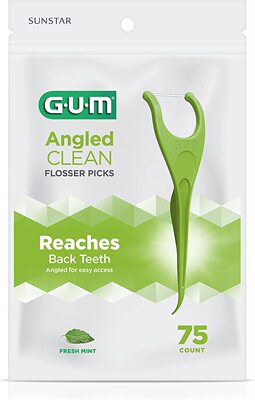 gum后牙牙线棒后槽牙Y型牙垢牙周