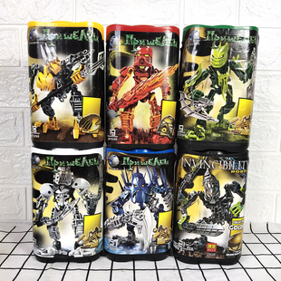 清仓处理生化战士积木Tahu 速战勇士 Gresh 丛林战士手办模型摆台