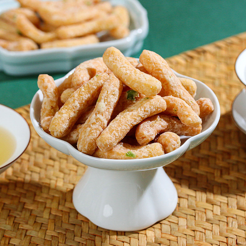 兰花根江米条 潮汕特产传统小吃芝兰根 兰花根老式怀旧零食