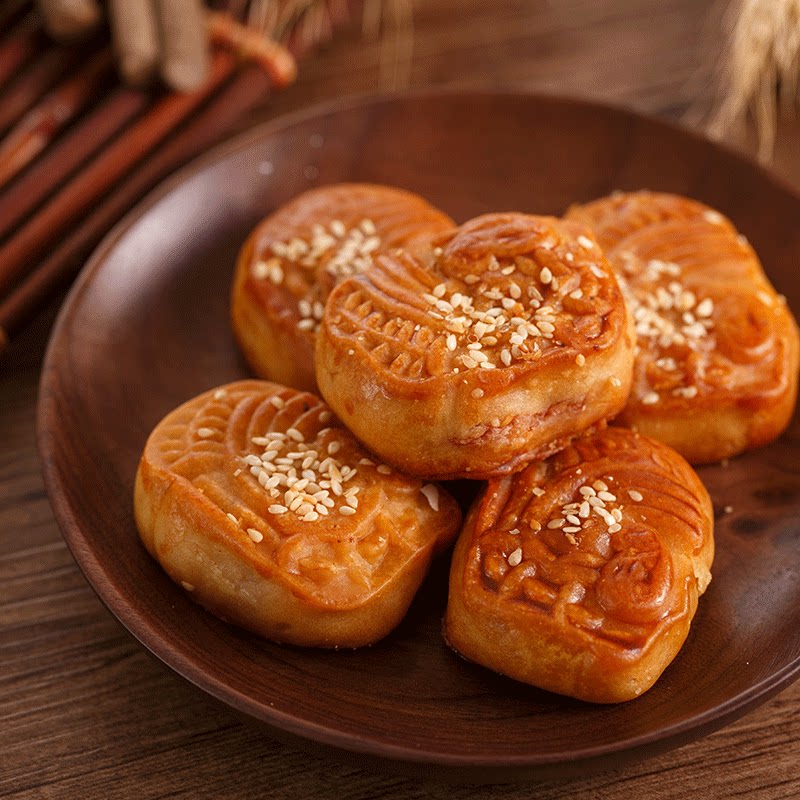 老潮夫潮汕零食腐乳饼咸香南乳饼子潮汕传统糕点休闲点心特产美食