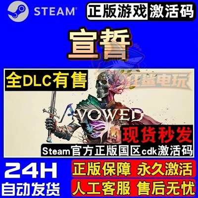 宣誓正版Steam激活码CDK