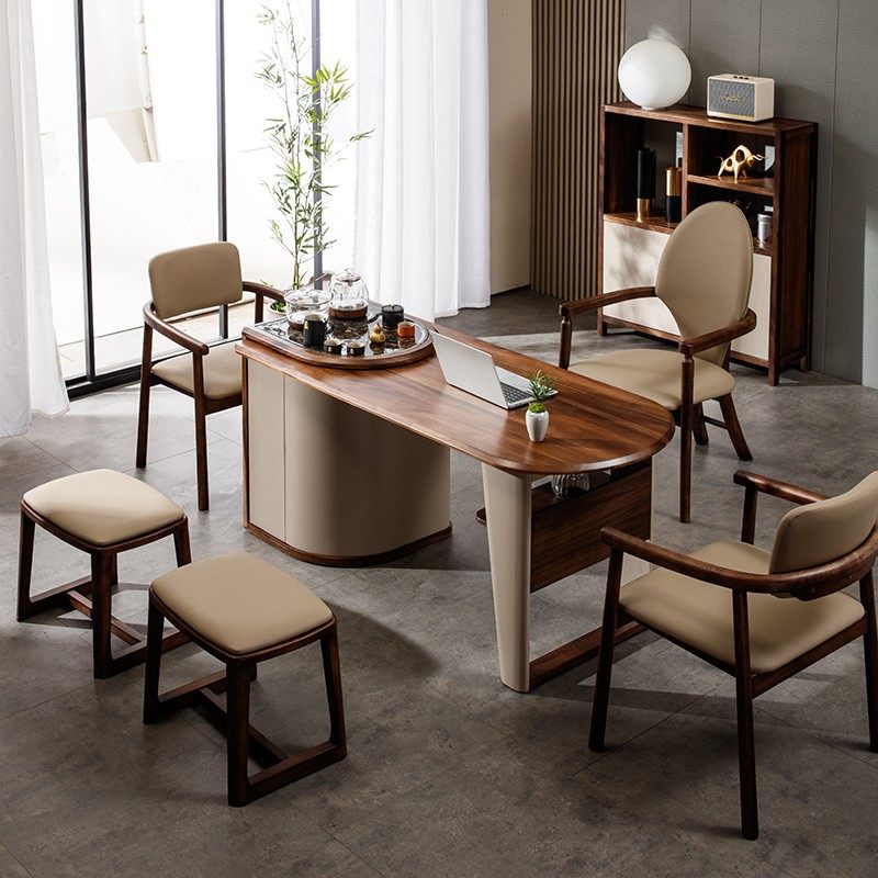 茶桌椅组合实木多功能书桌轻奢家用阳台茶餐桌一体简约现代泡茶台,住宅家具,家用茶台/茶桌,淘宝优惠券,粉丝福利购,淘宝优惠卷