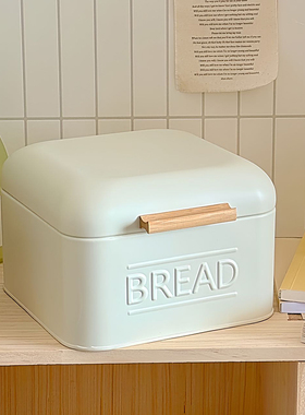 北欧INS风竹把手铁艺收纳盒玄关口罩钥匙收纳盒桌面零食储存箱子