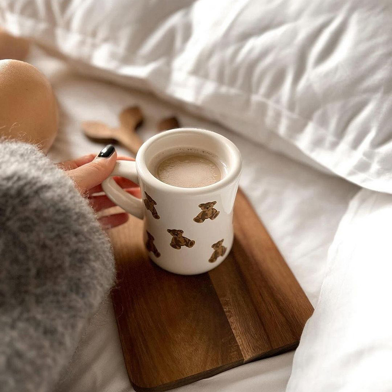陶瓷ins大众是韩式马克杯