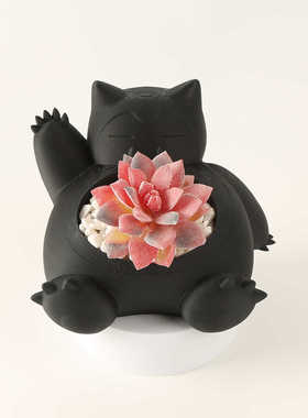 3D打印kabi兽卡通可爱多肉植物种植盆栽工具用品室内室外花盆架子