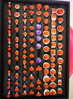 天然保红玛瑙108颗配饰直播佛珠