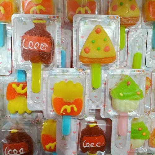 YOUFU友芙卡通棒软糖小盒喜糖混合胶型凝胶糖果儿童喜爱棒棒软糖