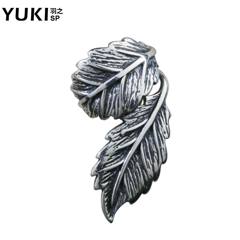 YUKI欧美精灵叶925纯银耳夹INS潮男女无耳洞耳廓耳骨夹小众设计感,饰品/流行首饰/时尚饰品新,耳夹,淘宝优惠券,粉丝福利购,淘宝优惠卷