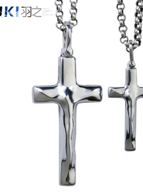 Yuki男士925罗马银吊坠女生