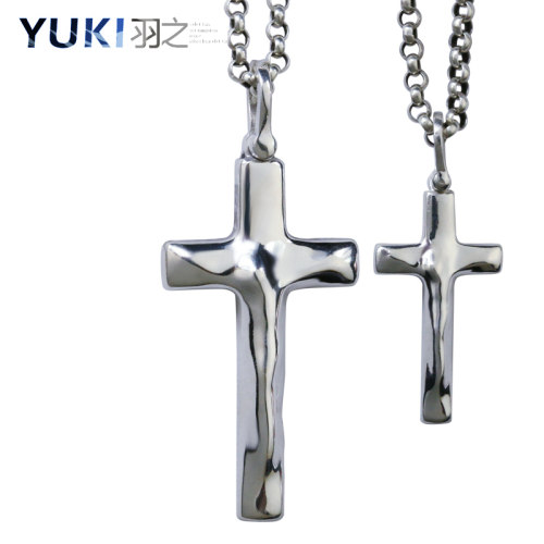 Yuki男士925罗马银吊坠女生