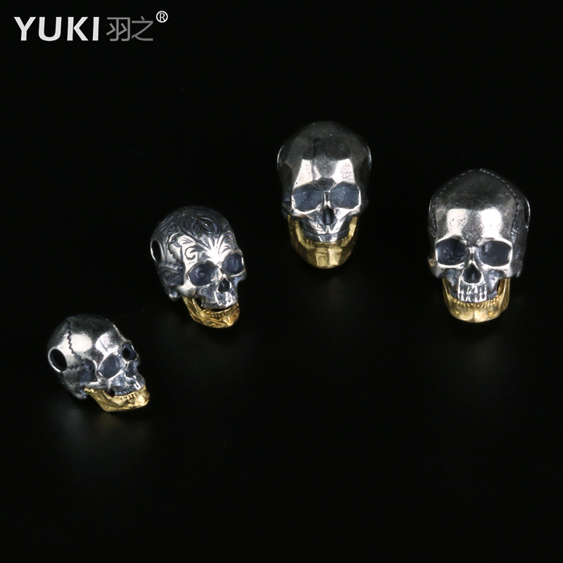yuki男士纯银项链个性INS哥特风