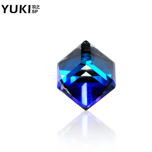 yuki幽蓝变色欧美酷女生银耳钉