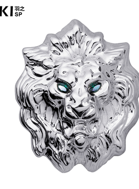 YUKI胸针 男士女士个性西装领针扣 欧美原创设计霸气狮子刺马针扣