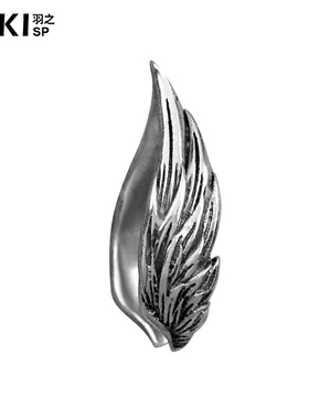 YUKI小众设计925纯银耳夹无耳洞耳骨夹INS男女情侣天使恶魔银饰品