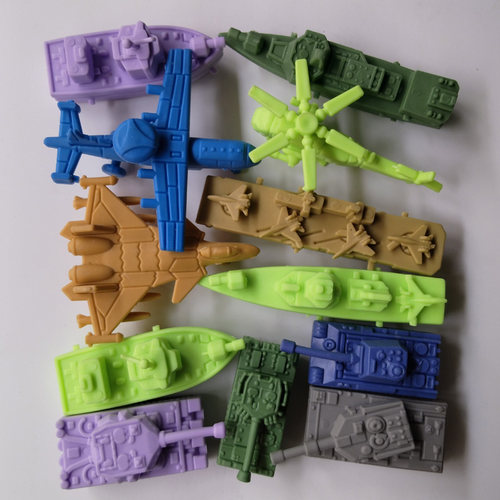 海陆空拼装橡皮盲盒可擦玩具模型