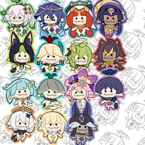 肥鲤动漫游戏周边原神拟兰纳罗款果冻挂件亚克力大号