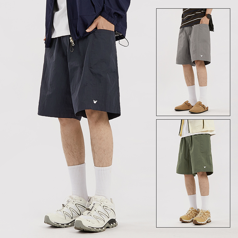 2025夏新款大码美式速干短裤