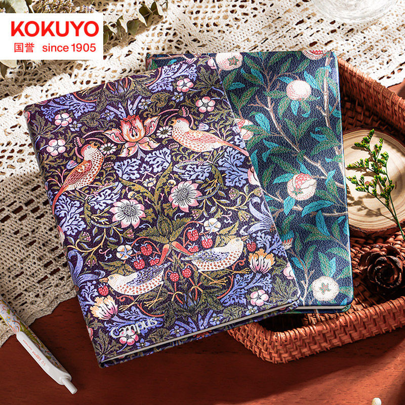 日本kokuyo国誉VA博物馆联名硬面本A5笔记本加厚商务办公学习本子