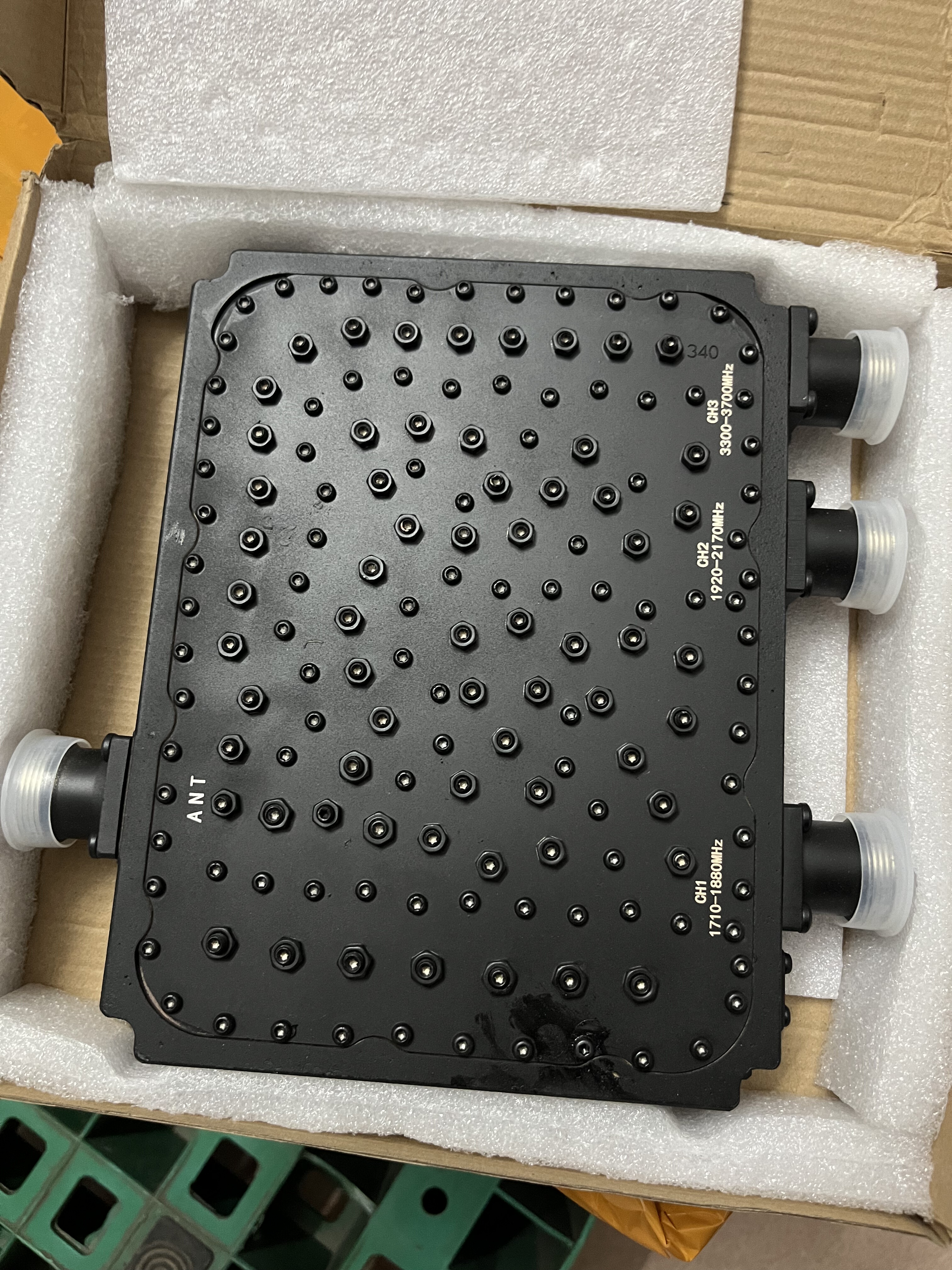 室外三频合路器500W DIN型合路器 1.8 2.1 3.5G 联通电信5G合路器