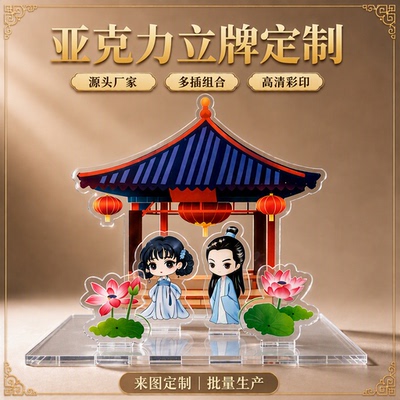 动漫亚克力立牌桌面展示定制