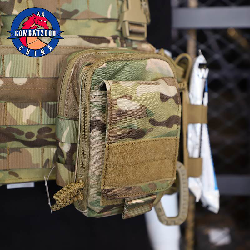 正品COMBAT2000 幸存者EDC杂物包4X7多用途工具隔层小袋户外腰包