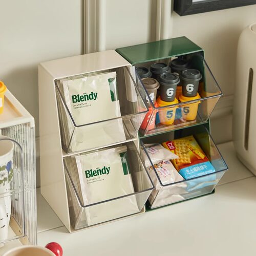 茶包工位收纳盒办公室桌面