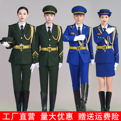 国旗班仪仗队服装国旗护卫队礼服