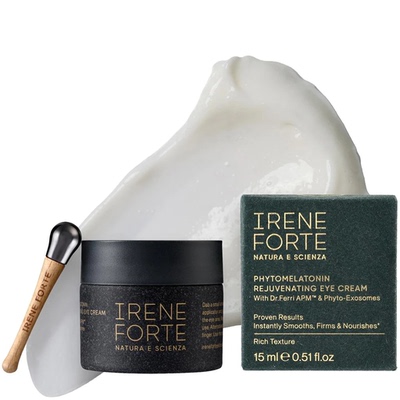 预 高滋润淡纹紧致意大利天然IRENE FORTE植物外泌体多肽眼霜15ml