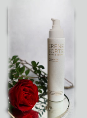预 滋养弹性意大利有机Irene Forte 玫瑰/ 鼠尾草/ 开心果身体油