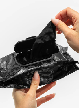 预 无需过水洗卸养肤NANNETTE de GASPE青柠蘑菇卸妆洁面巾30片