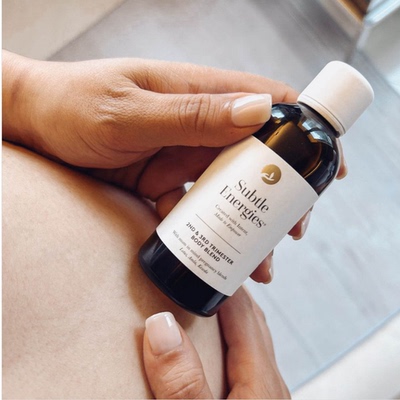 预五星级酒店SPA Subtle Energies 孕期及婴儿身体按摩油防纹滋养