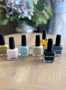 预 12FREE 比利时奢华KAROLIN VAN LOON纯素指甲油15ml简约又张扬