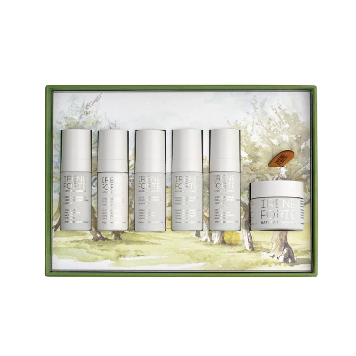 预 集合明星产品意大利天然  IRENE FORTE 面部护理旅行套装