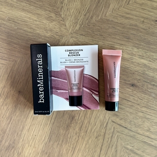 现货 提亮好气色滋润柔滑 bareMinerals 玻尿酸修容腮红霜5ml