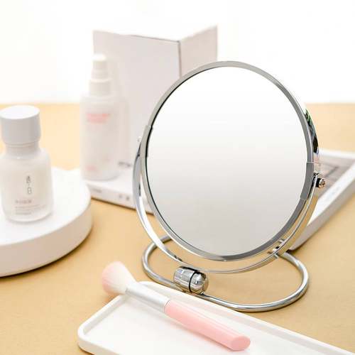 名创优品形双面两用化妆美容镜