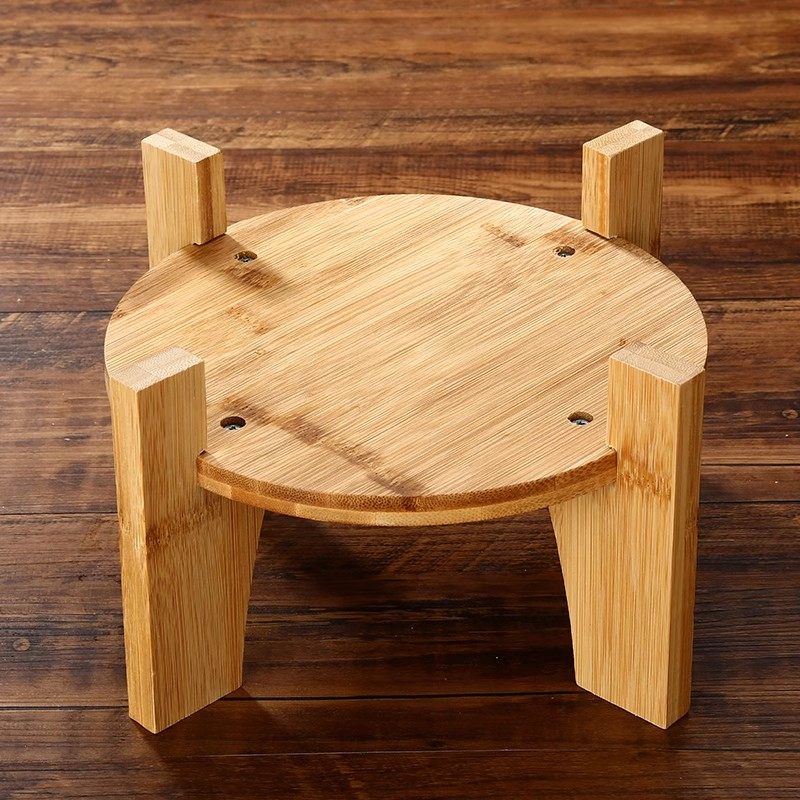 竹木泡酒瓶果汁罐酵素桶底座陶瓷茶壶花盆鱼缸奇石头实木底座托盘,餐饮具,酒架,淘宝优惠券,粉丝福利购,淘宝优惠卷