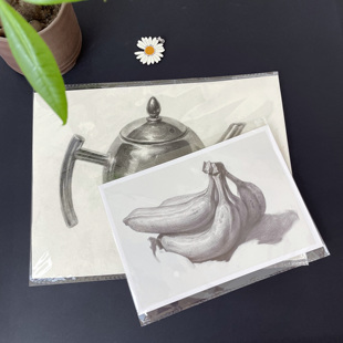 美术作品保护袋油画水彩素描色彩装裱收纳防潮透明袋保存册塑封膜