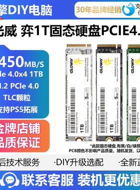 光威 弈1T固态硬盘PCIE4.0 长江存储TLC颗粒 7450MB/S M.2接口