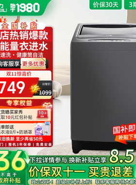 [以旧换新]威力10公斤家用大容量波轮洗衣机节能智能全自动10018A