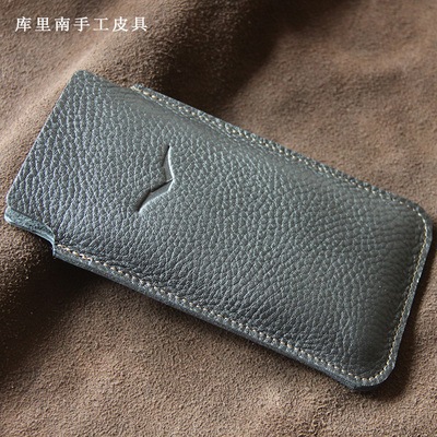 黑色厚牛皮威图iVERTU5G手机套