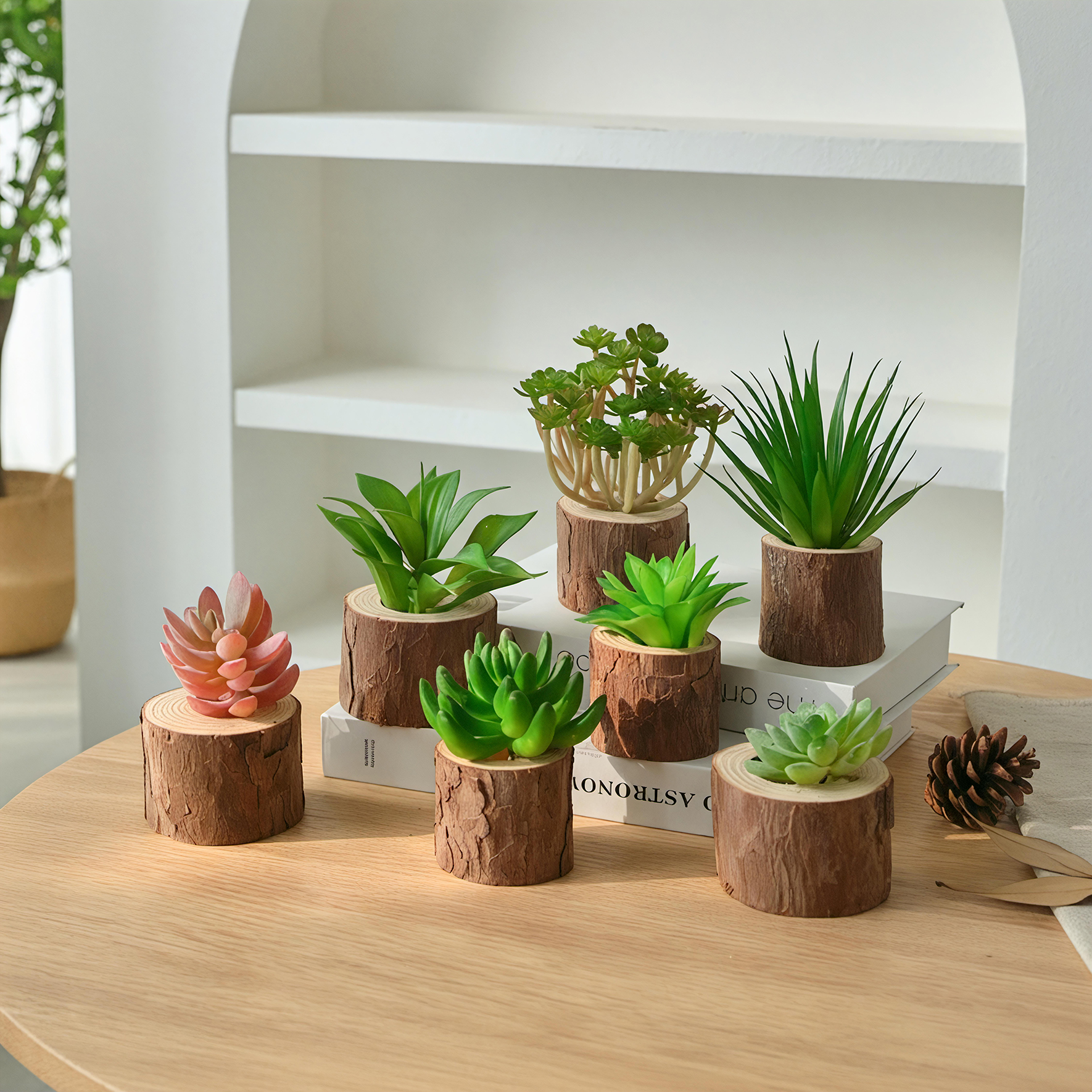 仿真多肉植物盆景桌面摆件