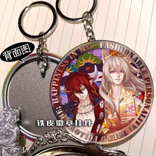 元气少女缘结神 周边挂件钥匙扣铁皮徽章吊坠定制礼物礼品