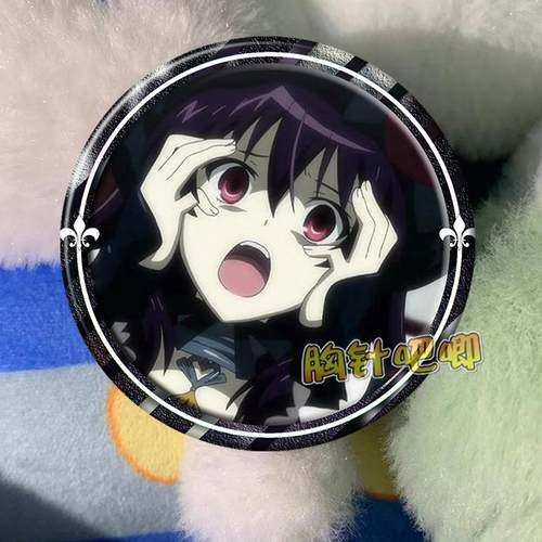 丹特丽安的书架 修伊 周边吧唧徽章马口铁胸章镭射定制挂件