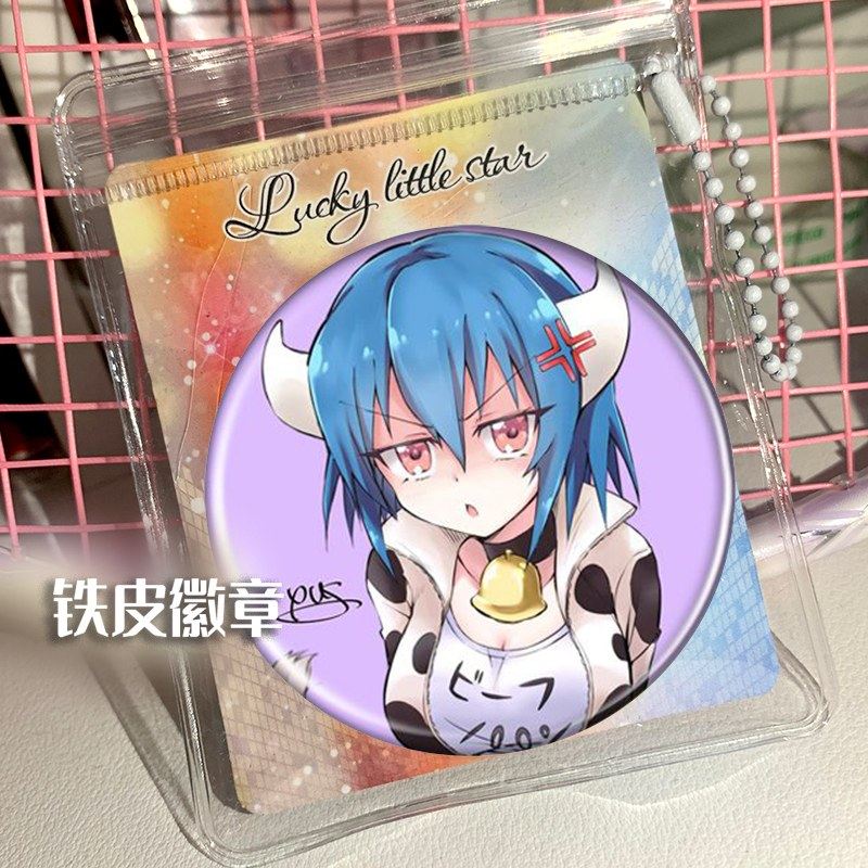 邪神与厨二病少女 周边谷子吧唧徽章胸针挂件小礼品胸章