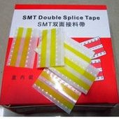 SMT双面接料带 8mm接料带加粘接料带黄色SMD接料带防静电黑色高粘
