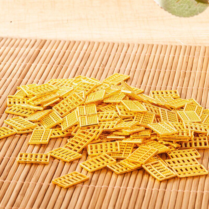 合金迷你算盘金条金元宝金瓜子如意挂件装饰品工艺品DIY小摆件图片