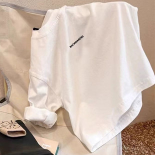 新款春秋装男童女童宝宝宽松上衣打底衫儿童白色纯棉长袖T恤童装