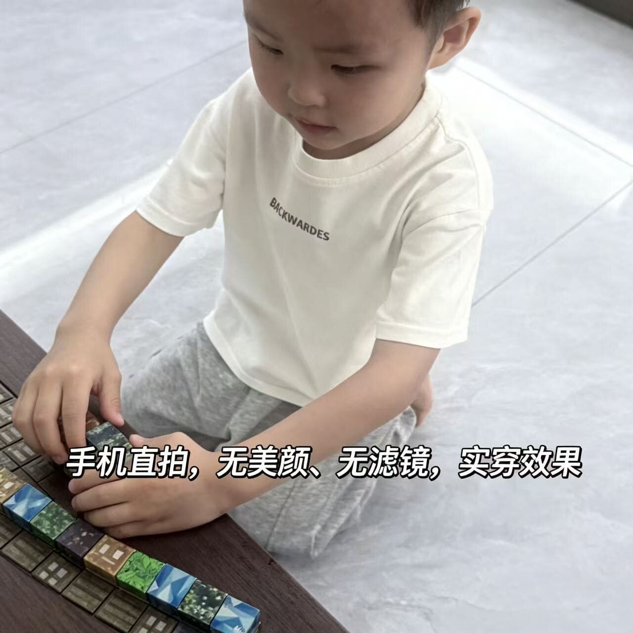 不透全棉儿童纯棉短袖t恤男女童半袖宽松女孩宝宝白色衣服100%棉