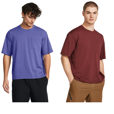 安德玛速干运动休闲男短袖T恤